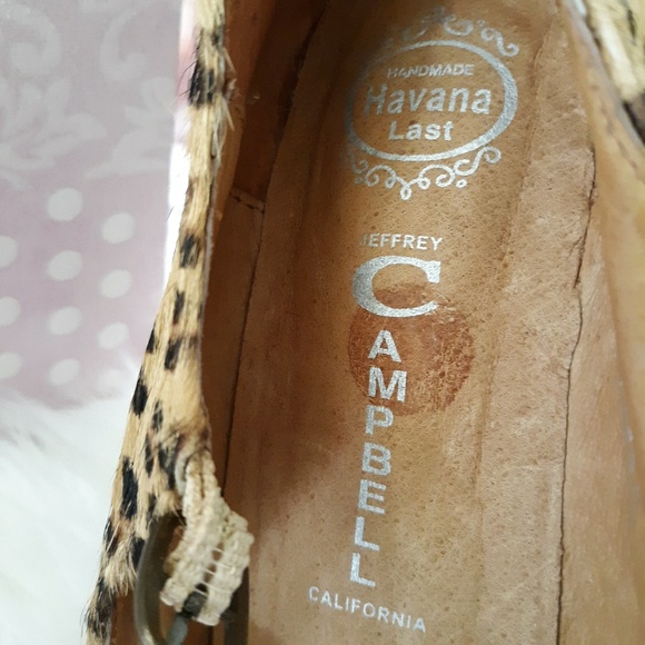 Jeffrey Campbell Nightwalk Cheetah Floating Heels - Picture 6 of 8